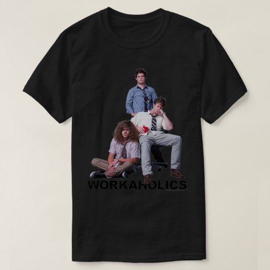 ワーカホリクス・ハンゴーバー・シッティング  Tシャツ (デザイン正面)