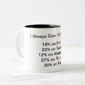 ワーカホリック・マグ ツートーンマグカップ (正面左)