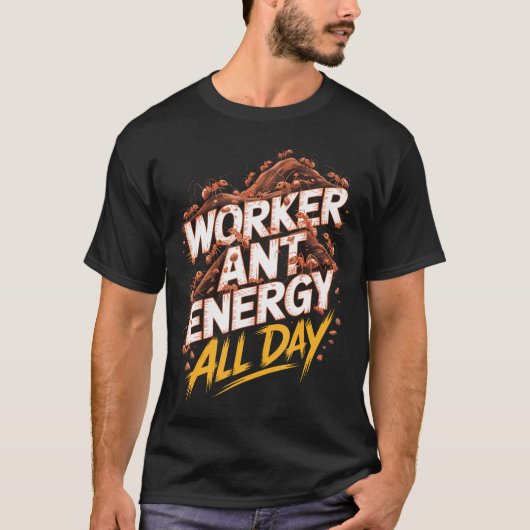 ワーカント エネルギーオールデイアント Tシャツ (正面)