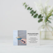 ワーカーズ絵を描ハウスサイディング 名刺 (スタンド正面)