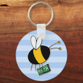 ワーカービー – banker キーホルダー (正面)