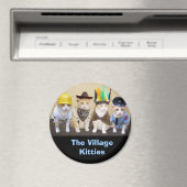 ワーカー、カウボーイ、オフィサー、チーフ マグネット (インサイチュ (食洗機))