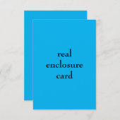 ワーガー エンクロージャーカード (正面/裏面)