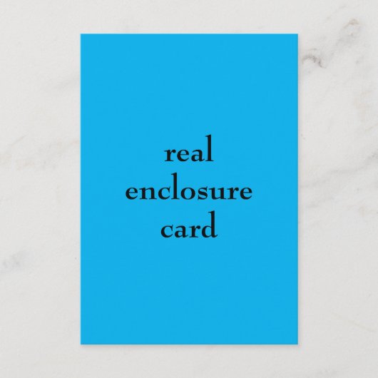 ワーガー エンクロージャーカード (正面)