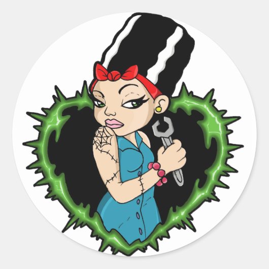 ワーキングブライド ラウンドシール (正面)