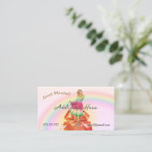 ワーキングレディービジネスカード 名刺 (スタンド正面)