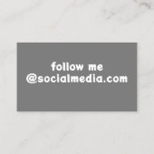 ワーキングレディービジネスカード 名刺 (裏面)