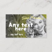 ワーキングレディービジネスカード 名刺 (正面)