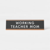 ワーキング先生マム デスクネームプレート (正面)