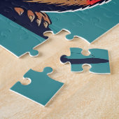 ワーキング・ビーバー ジグソーパズル (側面)