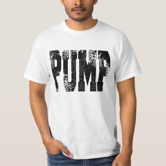 ワークアウトとフィットネス PUMP Tシャツ (正面)