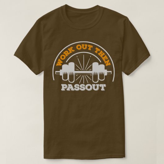 ワークアウト後のパッアウト2 Tシャツ (デザイン正面)