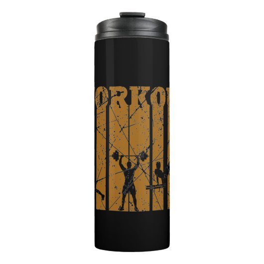 ワークアウト |ジム最高の好きのための贈り物 タンブラー (正面)