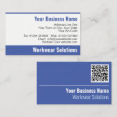 ワークウェアQRコード名刺 名刺 (正面/裏面)