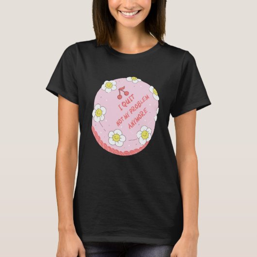 ワークケやめークアイディアお別れ同僚Awanati Tシャツ (正面)