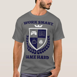 ワークゲ頭が切れるーム懸命 Tシャツ