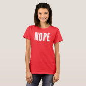 ワークシャツってノーペ Tシャツ (正面フル)