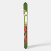 ワークショップに小人が参加したヴィンテージクリスマスサンタ Case-Mate iPhoneケース (裏面 / 左)