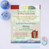 ワークショップのクリスマス・ウィムジーイベント チラシ (シングル)