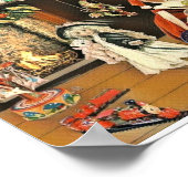 ワークショップアットサンタズハウスピカソアート ポスター (角)