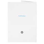 ワークショップカウボーイ誕生日カード (裏面)