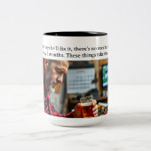 ワークショップコーヒーマグ ツートーンマグカップ (中央)