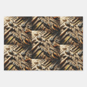 ワークショップラッピング紙フラットシートセット3 ラッピングペーパーシート (正面2)