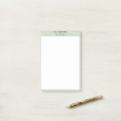 ワークスエレガントカスタムペースの注記 ポストイット (デスク上)