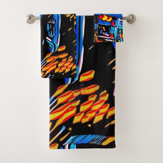 ワークスペースのランチアート バスタオルセット (インサイチュ)