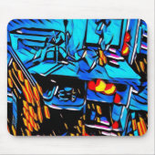 ワークスペースのランチアート マウスパッド (正面)