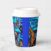 ワークスペースのランチアート 紙コップ (右)