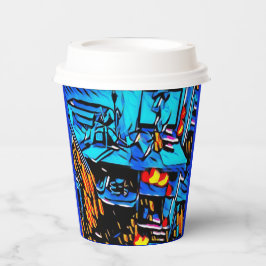 ワークスペースのランチアート 紙コップ