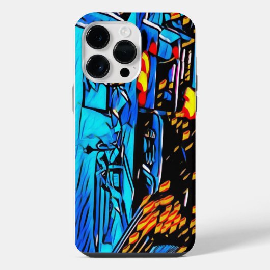 ワークスペースランチアート iPhoneケース (裏面)