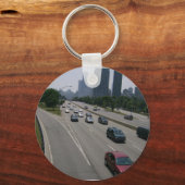 ワークトラフィックキーチェーンを通る キーホルダー (正面)