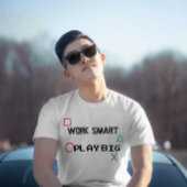 ワークビッ頭が切れる遊ク・レトロ・ゲーム引用文 Tシャツ