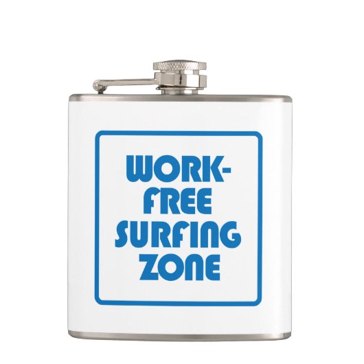 ワークフリーサーフィンゾーン フラスク (正面)