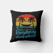ワークフローの回復 |おもしろい休暇装飾用クッション クッション (裏面)