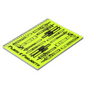 ワークブックのプロジェクトの丸太: 計画及びプロジェクト ノートブック (左側)