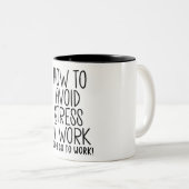 ワークプレイスコーヒーマグ ツートーンマグカップ (正面右)