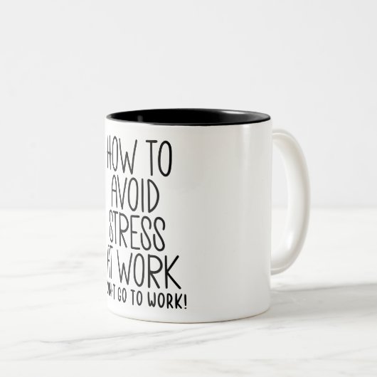 ワークプレイスコーヒーマグ ツートーンマグカップ (正面右)