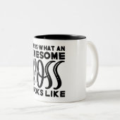 ワークプレイスコーヒーマグ ツートーンマグカップ (正面右)