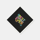 ワークプレース最高のダイナモーの同僚 スタンダードカクテルナプキン (角)