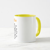 ワークベスティー引用文ギフト | 同僚 マグカップ (正面右)