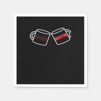 ワークベスティー最高のワールドワークプおもしろいラ スタンダードカクテルナプキン