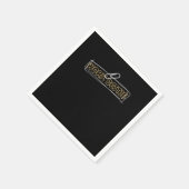 ワークベスティー最高のワールドワークプおもしろいラ スタンダードカクテルナプキン (角)