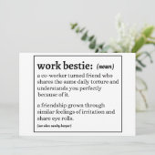 「ワークベスティー」の定義 招待状 (スタンド正面)