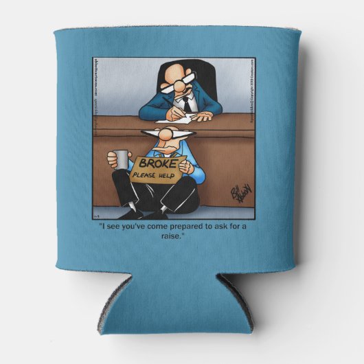 ワークユー笑わされるモアクーラーボックス 缶クーラー (正面)