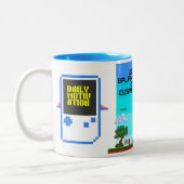 ワークライフバランスのユーモアのマグカップ | Officeの皮肉 | エランプ ツートーンマグカップ (左)