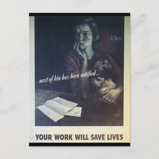 ワークライ救ブワールド大戦2 ポストカード (正面)