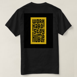 ワーク懸命ステイハンブル | はっきりしたやる気を起こさせる引用文 Tシャツ